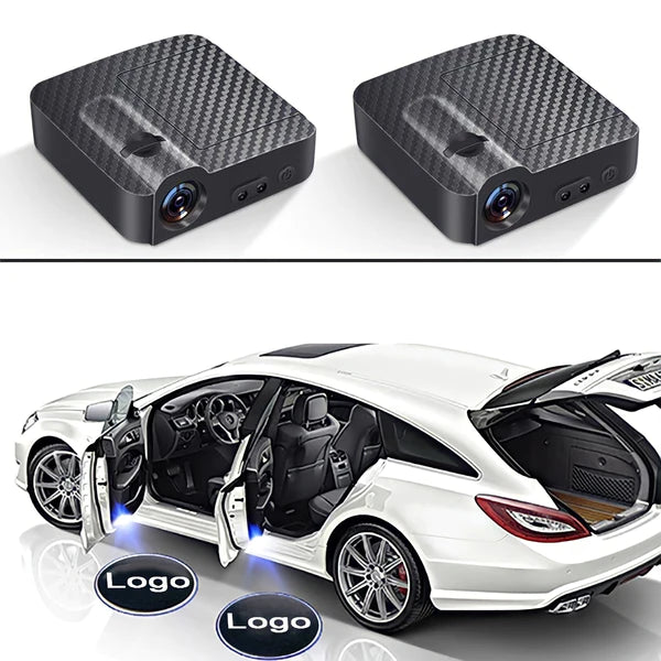 GlowCar - Projetor de Porta Automático para carro Personalizado (COMPRE 1 E LEVE 2)